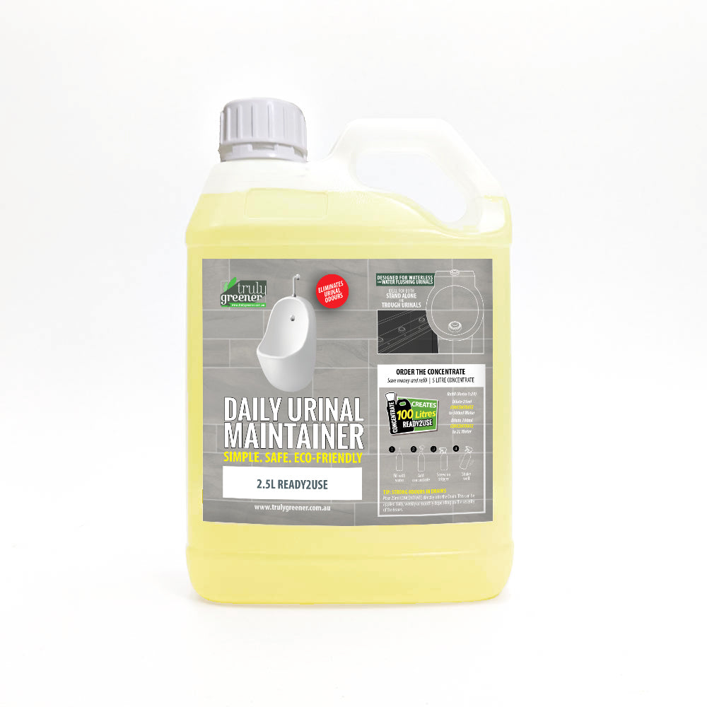 2.5 Litre Daily Urinal Maintainer Cleaner Deodorizer ready2use ($15.98 per Litre Ready2use)